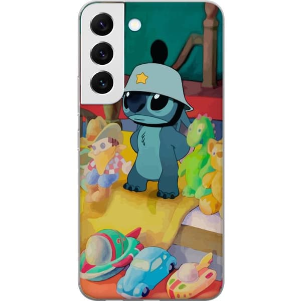 Samsung Galaxy S22 5G Läpinäkyvä kuori Ommella