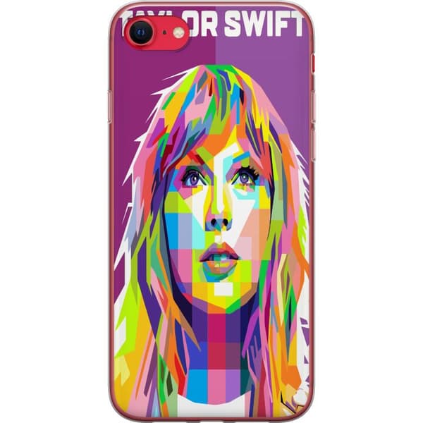 Apple iPhone SE (2022) Gennemsigtig cover Taylor Swift