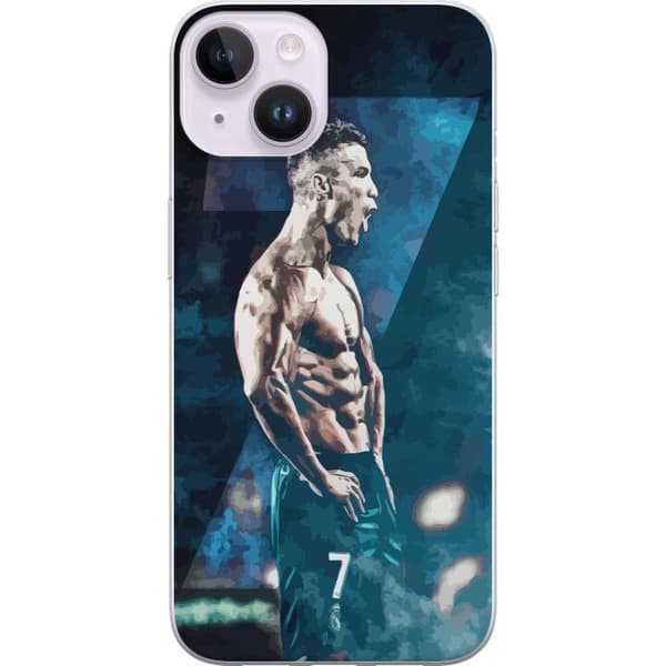 Apple iPhone 14 Gennemsigtig cover Ronaldo