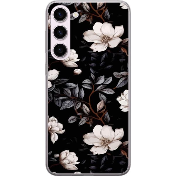 Samsung Galaxy S23+ Läpinäkyvä kuori Kukat