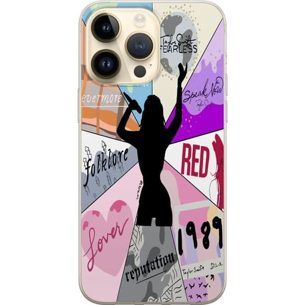 Apple iPhone 14 Pro Max Läpinäkyvä kuori Taylor Swift