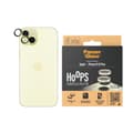 Miniatyrbild 1 av 4: PanzerGlass iPhone 15/iPhone 15 Plus Kameraskydd Hoops Gul