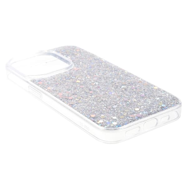 Nordic Covers iPhone 15 Pro Kuori Sparkle Series Stardust Silver
