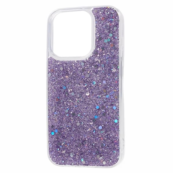 Nordic Covers iPhone 15 Pro Kuori Sparkle Series Lilac Purple