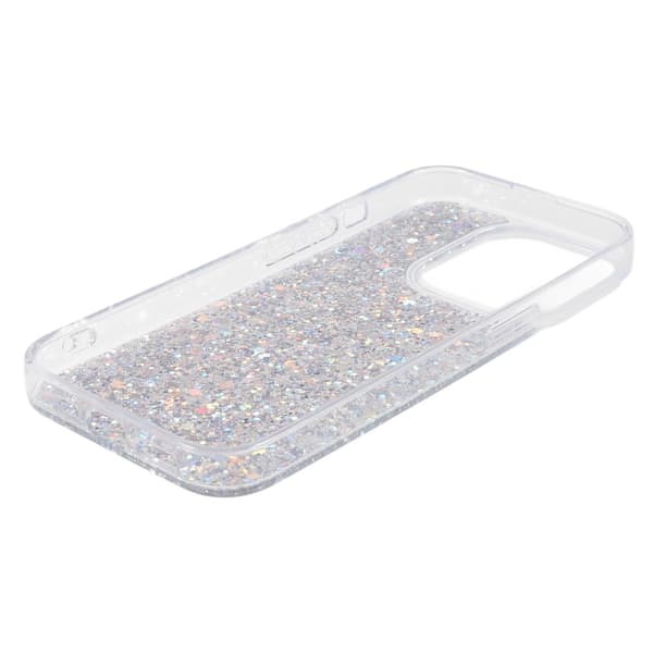 Nordic Covers iPhone 15 Pro Max Cover Sparkle Series Stardust Silver