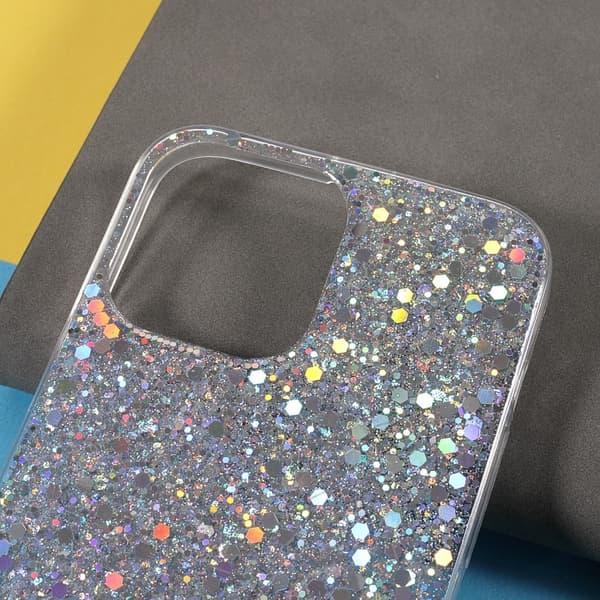 Nordic Covers iPhone 13 Kuori Sparkle Series Stardust Silver