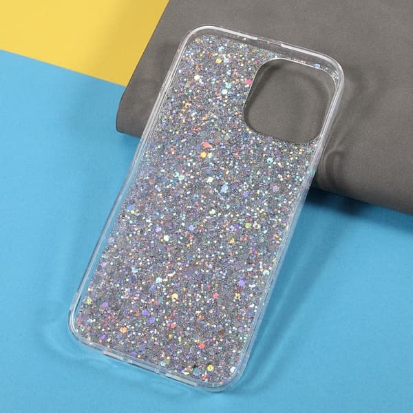 Nordic Covers iPhone 13 Kuori Sparkle Series Stardust Silver