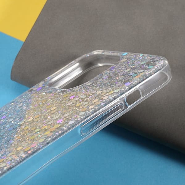 Nordic Covers iPhone 13 Kuori Sparkle Series Stardust Silver