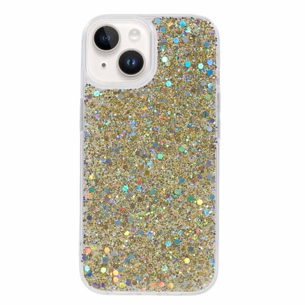 Nordic Covers iPhone 13 Kuori Sparkle Series Citrine Gold