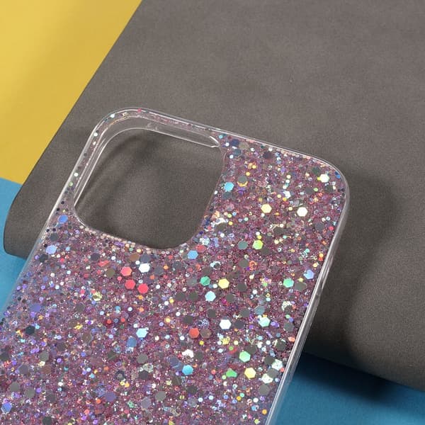 Nordic Covers iPhone 13 Kuori Sparkle Series Blossom Pink