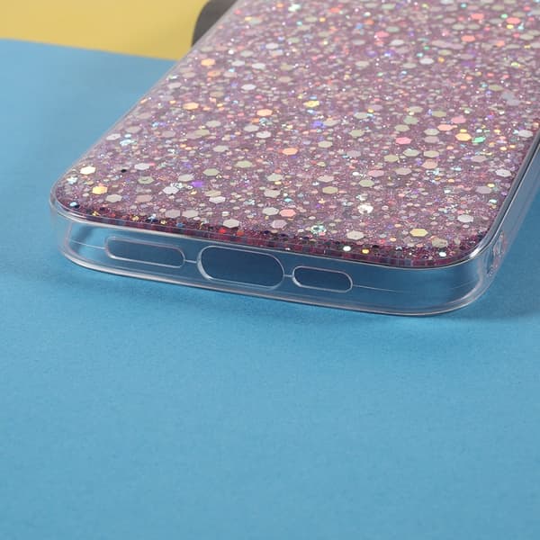 Nordic Covers iPhone 13 Kuori Sparkle Series Blossom Pink