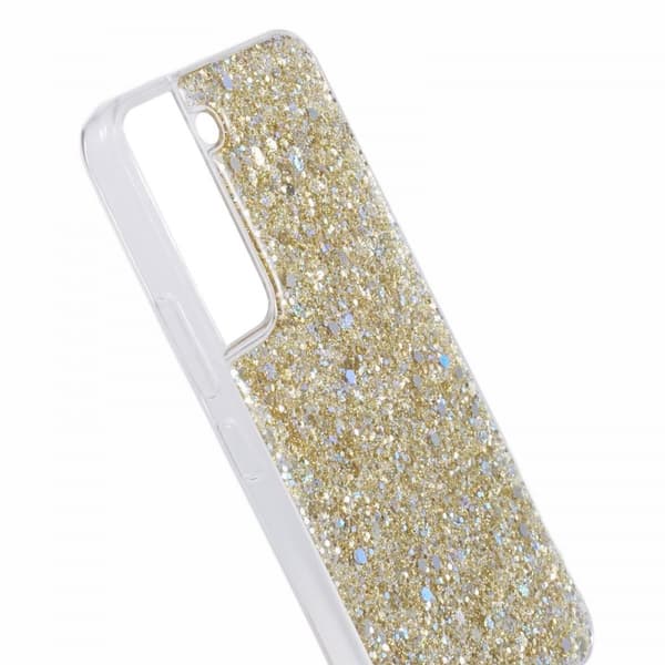 Nordic Covers Samsung Galaxy S23 Deksel Sparkle Series Citrine Gold