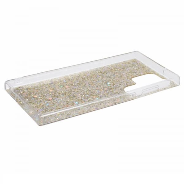 Nordic Covers Samsung Galaxy S23 Ultra Kuori Sparkle Series Citrine Gold