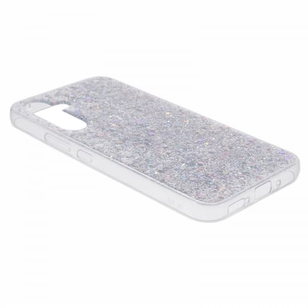 Nordic Covers Samsung Galaxy A34 5G Skal Sparkle Series Stardust Silver