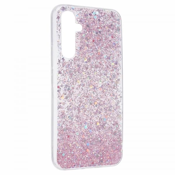 Nordic Covers Samsung Galaxy A34 5G Skal Sparkle Series Blossom Pink