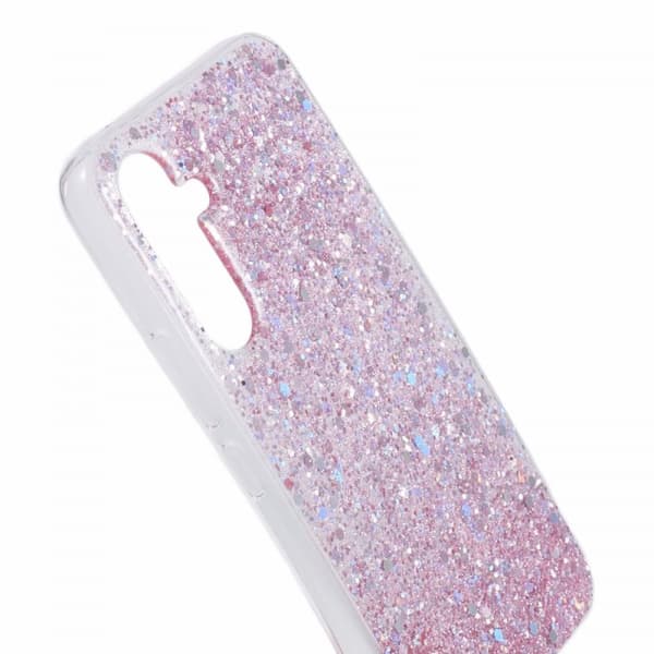 Nordic Covers Samsung Galaxy A34 5G Skal Sparkle Series Blossom Pink