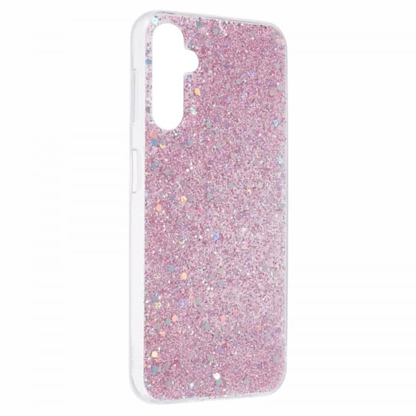 Nordic Covers Samsung Galaxy A14 Cover Sparkle Series Blossom Pink