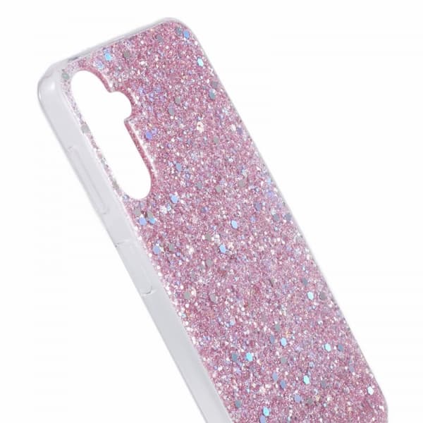 Nordic Covers Samsung Galaxy A14 Cover Sparkle Series Blossom Pink