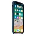 Miniatyrbild 2 av 3: Apple Läderskal Till iPhone X KosmosBlå
