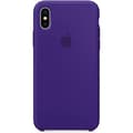 Miniatyrbild 2 av 4: Official Apple iPhone X Silicone Case/Cover - Ultra Violet (Purple)