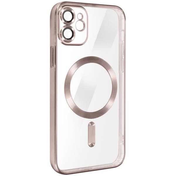 MagSafe iPhone 11 Fodral Silikon Rosa Magsafe Fodral