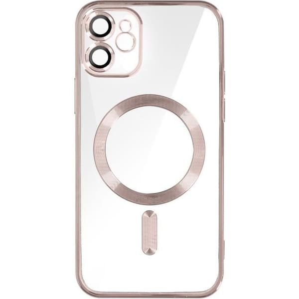 MagSafe iPhone 11 Fodral Silikon Rosa Magsafe Fodral
