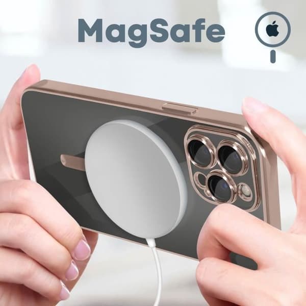 MagSafe iPhone 13 Pro Max Fodral Rosa Magsafe Fodral