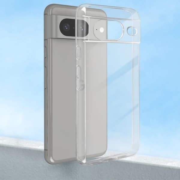Coque - Google - Pixel 8 - Silikon - Ultra-tunn - Transparent
