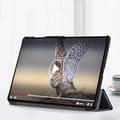 Miniatyrbild 3 av 4: Hölster - Samsung - Galaxy Tab S9 Ultra - Smart Cover - Ekologisk läder - Svart