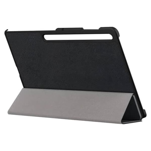 Hölster - Samsung - Galaxy Tab S9 Ultra - Smart Cover - Ekologisk läder - Svart