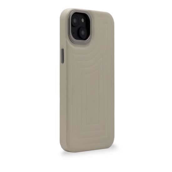 Coque - Avkodad - iPhone 14 - Full grain läder - Kompatibel med MagSafe - Semi-hård