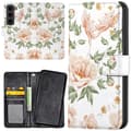 Miniatyrbilde 1 av 2: Samsung Galaxy S23 Plus - Lommebok Deksel Blomstermønster