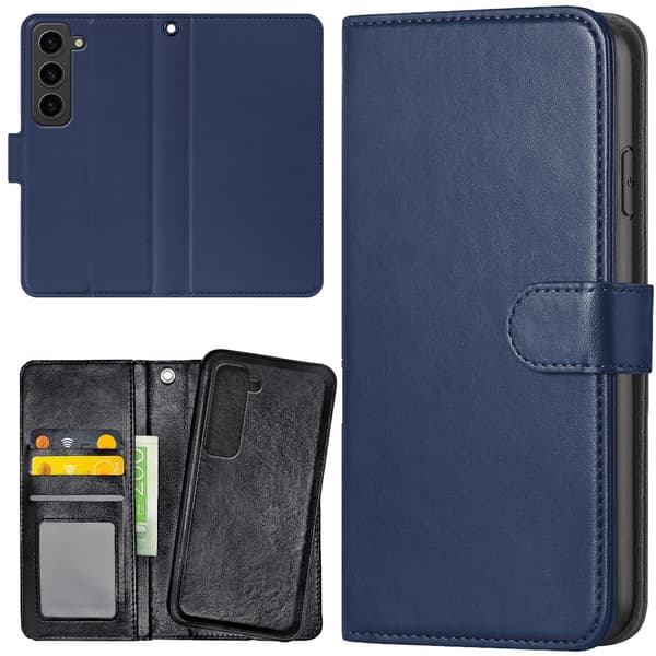 Samsung Galaxy S23 Plus - Mobilcover/Etui Cover Mørkblå