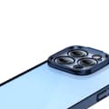 Miniatyrbillede 4 af 6: Baseus Glitter Transparent Case and Tempered Glass set for iPhone 14 Pro (blue)