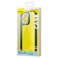Miniatyrbillede 2 af 6: Baseus Glitter Transparent Case and Tempered Glass set for iPhone 14 Pro (blue)