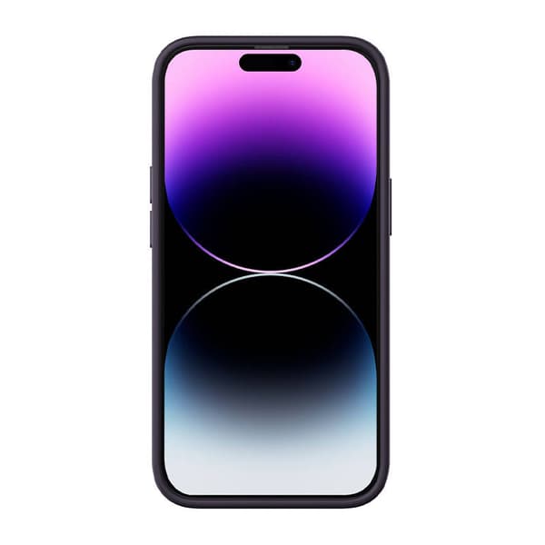 Baseus Liquid Silica Gel Case for iPhone 14 Pro (Elderberry)+ tempered glass + cleaning kit