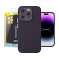 Miniatyrbillede 7 af 7: Baseus Liquid Silica Gel Case for iPhone 14 Pro (Elderberry)+ tempered glass + cleaning kit