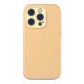 Miniatyrbilde 5 av 7: Baseus Liquid Silica Gel Case for iPhone 14 Pro Max (Sunglow)+ tempered glass + cleaning kit