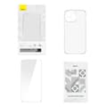 Miniatyrbilde 8 av 10: Transparent Case and Tempered Glass set Baseus Corning for iPhone 14 Pro Max
