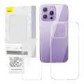 Miniatyrbilde 1 av 10: Transparent Case and Tempered Glass set Baseus Corning for iPhone 14 Pro Max