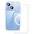 Pikkukuva 5 / 9: HUSA SMARTPHONE Baseus Crystal Series Magnetic Case, pentru Iphone 14 Plus, contine 1 x folie sticla display, material silicon, transparent "ARJC01000