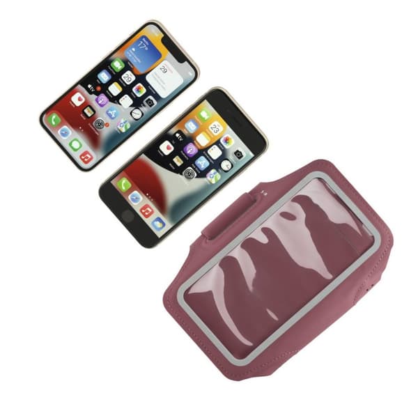 Hama "Finest Sports" Sports Wrist Strap for Mobile Phones, Water-Repellent, XL, rose
