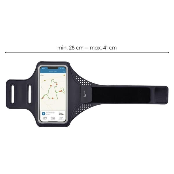 Hama "Finest Sports" Sports Wrist Strap for Mobile Phones, XL, anthracite