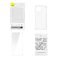 Miniatyrbilde 3 av 10: Transparent Case and Tempered Glass set Baseus Corning for iPhone 13 Pro Max