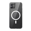 Miniatyrbild 1 av 8: Phone case Baseus Magnetic Crystal Clear for iPhone 12 (transparent) with all-tempered-glass screen protector and cleaning kit