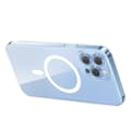 Pikkukuva 9 / 10: Phone case Baseus Magnetic Crystal Clear for iPhone 13 Pro (transparent) with all-tempered-glass screen protector and cleaning kit