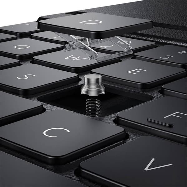 Baseus iPad 10.2 (2019/2020/2021) case Brilliance with BT 5.3 keyboard (QWERTY) and Type-C cable, Black (P40112602111-01)