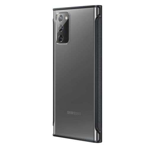 HUSA Smartphone Samsung, pt Galaxy Note 20, tip back cover (protectie spate), TPU, Clear Protective Cover, negru, "EF-GN980CBEGEU"