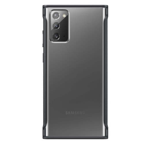HUSA Smartphone Samsung, pt Galaxy Note 20, tip back cover (protectie spate), TPU, Clear Protective Cover, negru, "EF-GN980CBEGEU"