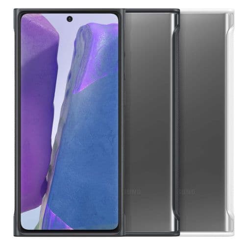HUSA Smartphone Samsung, pt Galaxy Note 20, tip back cover (protectie spate), TPU, Clear Protective Cover, negru, "EF-GN980CBEGEU"